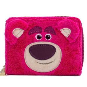 Lotso Cosplay Plush Zip Around Wallet Loungefly Disney NWT Toy Story Strawberry